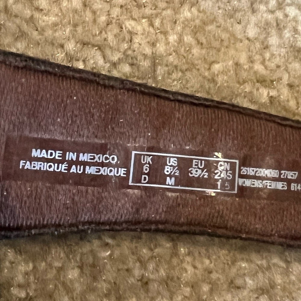 Clark Women's Laurie Ann Bella Leather Slide Sandal SZ‎ 8.5 - Picture 5 of 5
